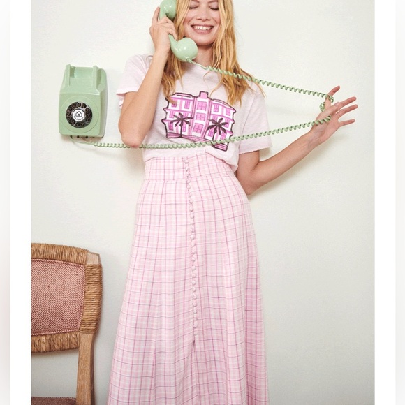 NWT The Westside Plaid Skirt - Picture 3 of 11